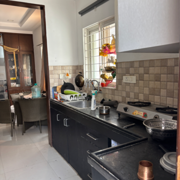 Kitchen in 2 BHK Builder Floor at Madhapur – for Rent