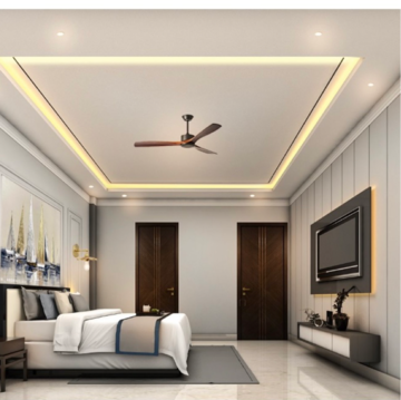 Living Room in 4 BHK Builder Floor at Ansal API Esencia, Sector 67 – for Sale