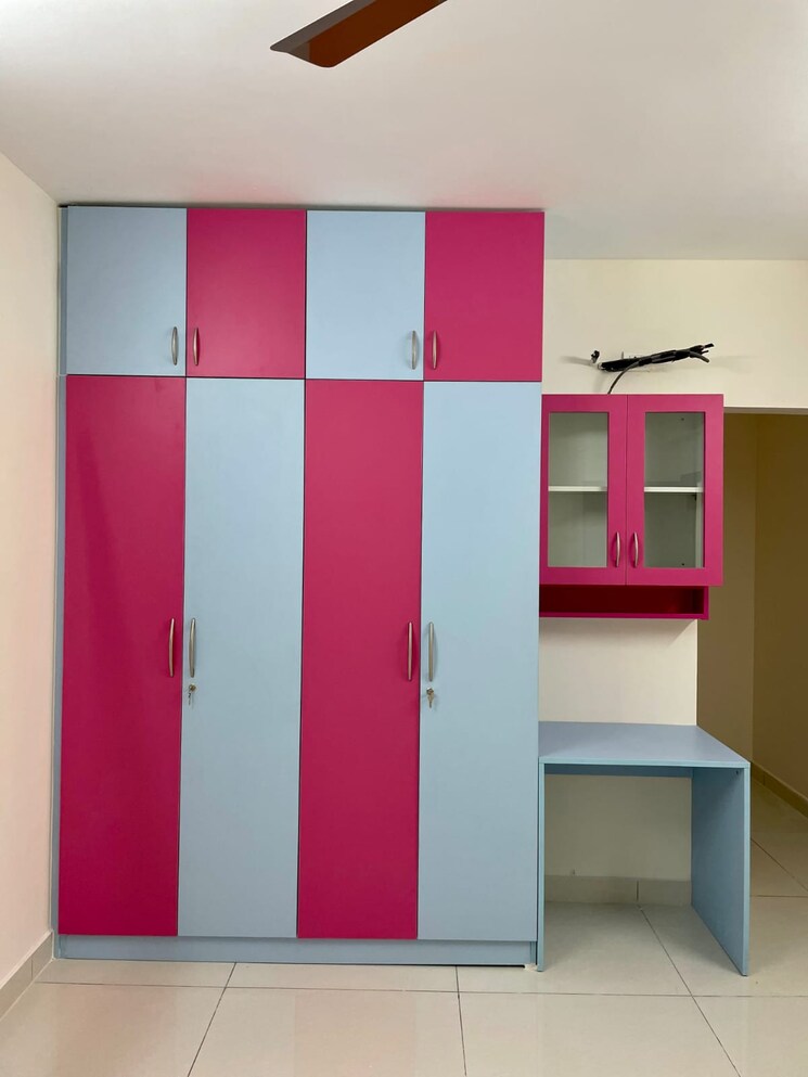 Kitchen, my-home-krishe 3 Bedroom 2780 Sq.Ft. Apartment In Financial District Hyderabad 8748217