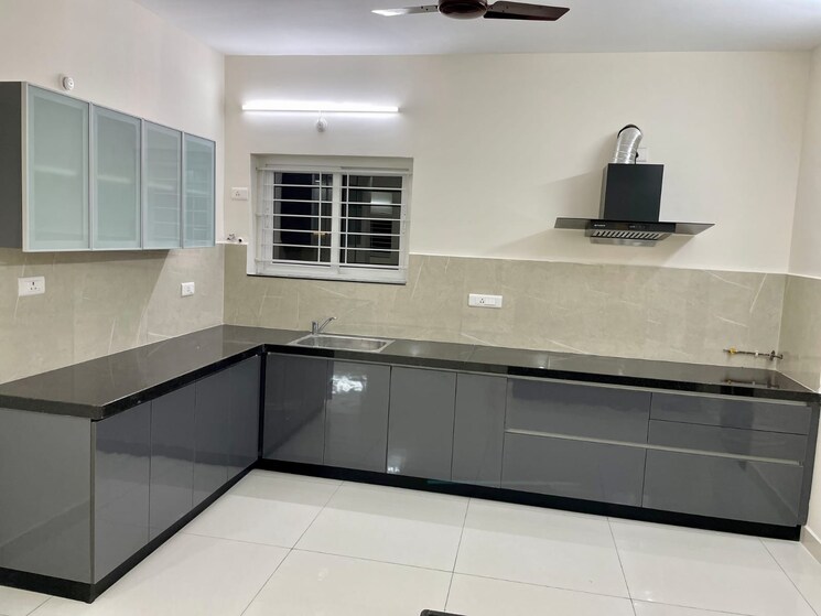 Kitchen, my-home-krishe 3 Bedroom 2780 Sq.Ft. Apartment In Financial District Hyderabad 8748217