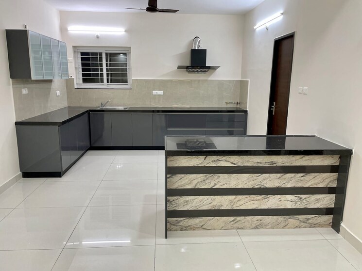 Kitchen, my-home-krishe 3 Bedroom 2780 Sq.Ft. Apartment In Financial District Hyderabad 8748217