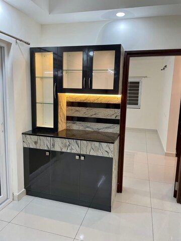 Kitchen in 3 BHK Apartment at My Home Krishe, Financial District – for Rent