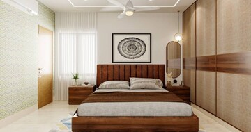 Bedroom in 3 BHK Apartment at Bricks Cyberwoods, Osman Nagar – for Rent