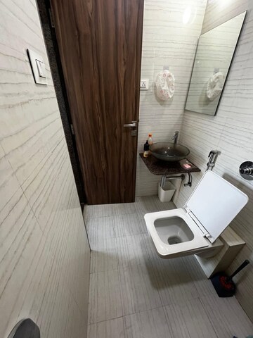 Attached Bathroom in 1 BHK Apartment at Platinum Prive, Andheri West – for Rent