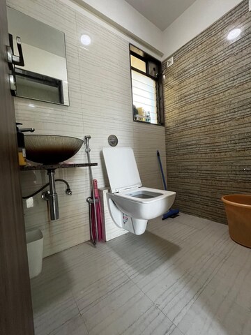 Bathroom in 1 BHK Apartment at Platinum Prive, Andheri West – for Rent