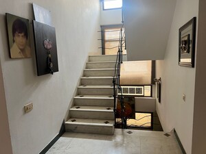 Staircase in 5 BHK Villa at Saket – for Sale