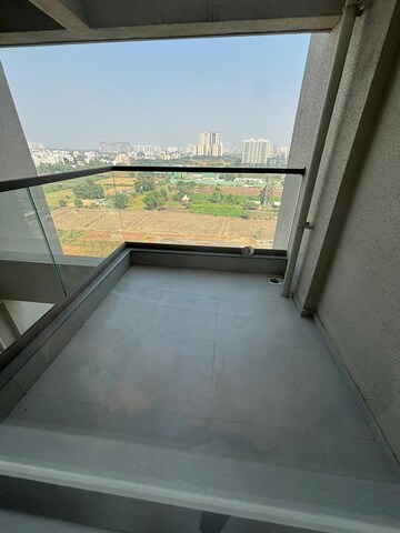 Balcony in 1 BHK Apartment at Divine Palm Springs, Wakad – for Rent