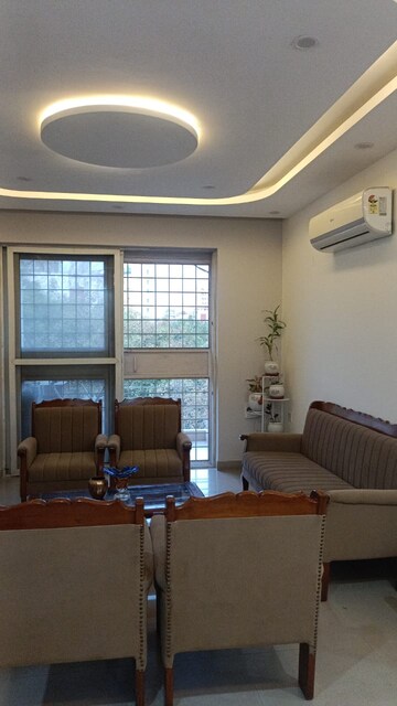 Living Room in 4 BHK Builder Floor at Orchid Island, Sector 51 – for Sale