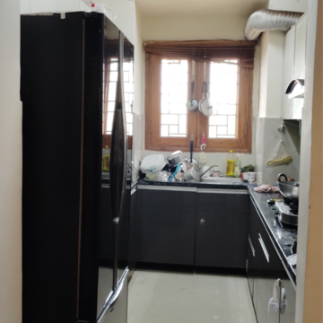 Kitchen in 3 BHK Builder Floor at Parklands, Sector 85 – for Sale