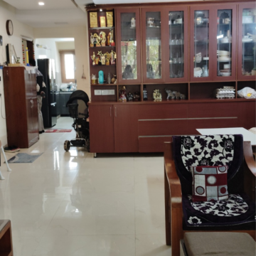 Living Room in 3 BHK Builder Floor at Parklands, Sector 85 – for Sale