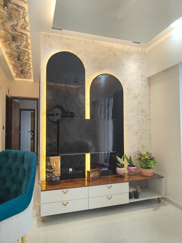 Kitchen in 2 BHK Apartment at Lodha Amara, Kolshet Road – for Rent