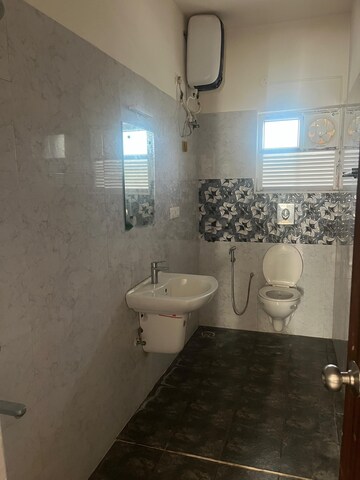 Bathroom in 3 BHK Apartment at Pushpam Woods, Sarjapur – for Rent
