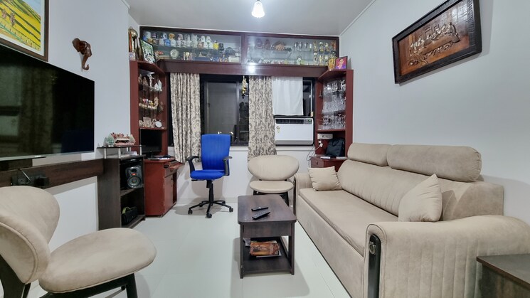 Living Room, crystal-palace-chs 1 Bedroom 585 Sq.Ft. Apartment In Malad West Mumbai 8748377