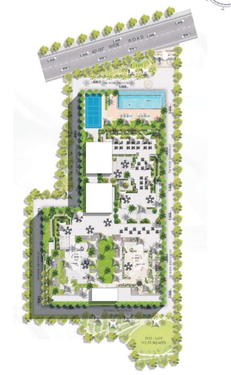 Master Plan, kokapet Commercial Office Space in IT/SEZ 500 Sq.Ft. In Kokapet Hyderabad 8748423