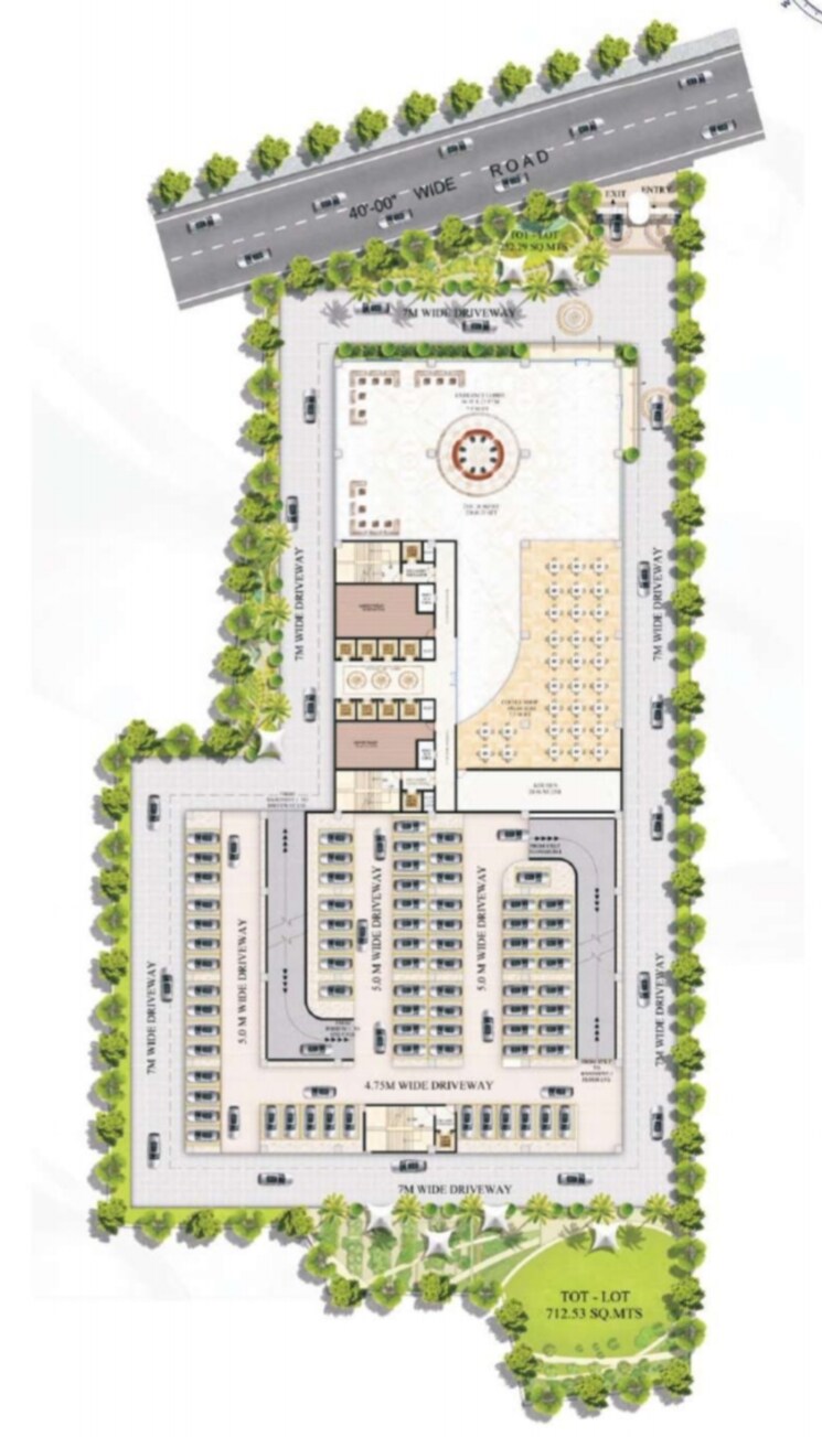 Master Plan, kokapet Commercial Office Space in IT/SEZ 500 Sq.Ft. In Kokapet Hyderabad 8748423
