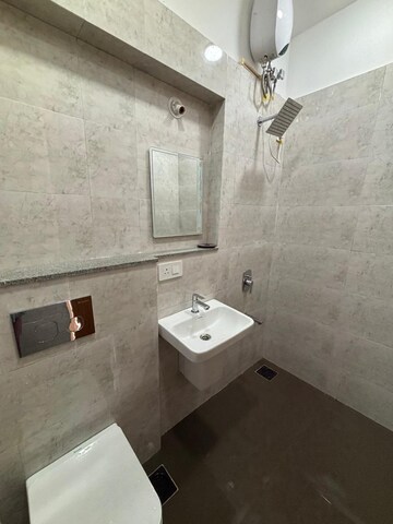 Bathroom in 2 BHK Apartment at Dynamix Avanya, Dahisar East – for Rent
