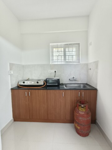 Kitchen in 1 BHK Builder Floor at Hsr Layout – for Rent