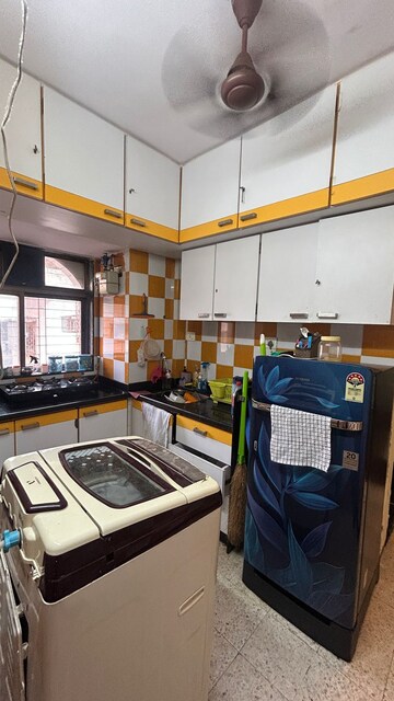 Master Bedroom in 1 BHK Apartment at Greenfield Rocks CHS, Jogeshwari East – for Rent