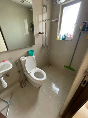 Bathroom in 2 BHK Apartment at One Hiranandani Park, Ghodbunder Road – for Sale