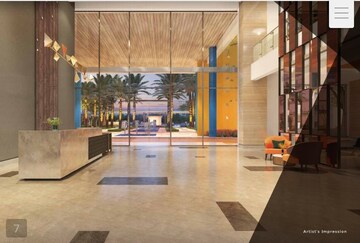 Living Room in 3 BHK Apartment at Shapoorji Pallonji Joyville Phase 2, Sector 102 – for Sale