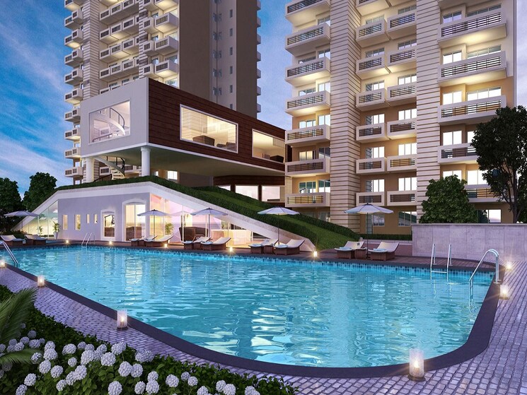 Swimming Pool, pareena-micasa 3 Bedroom 1999 Sq.Ft. Apartment In Sector 68 Gurgaon 8748474