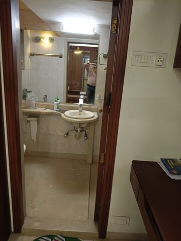 Bathroom in 2 BHK Apartment at Indralok Apartments Andheri, Andheri West – for Rent