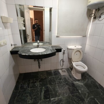 Bathroom in 3 BHK Apartment at Central Park II-Bellevue, Tikri – for Rent