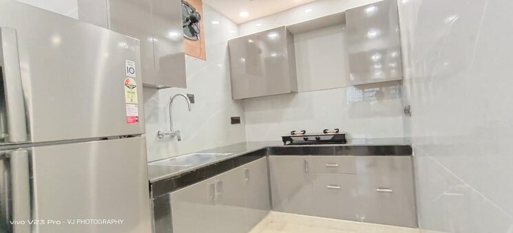 Kitchen, shivalik colony 1 Bedroom 1800 Sq.Ft. Builder Floor In Shivalik Colony Delhi 8748522