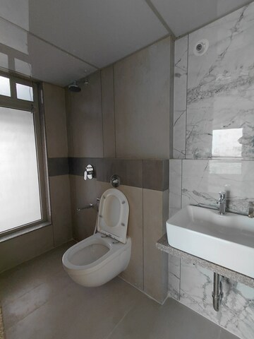 Bathroom in 3 BHK Apartment at Gurukrupa Marina Enclave, Malad West – for Sale