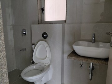 Bathroom in 3 BHK Apartment at Gurukrupa Marina Enclave, Malad West – for Sale