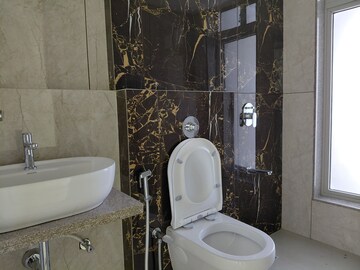 Bathroom in 3 BHK Apartment at Gurukrupa Marina Enclave, Malad West – for Sale