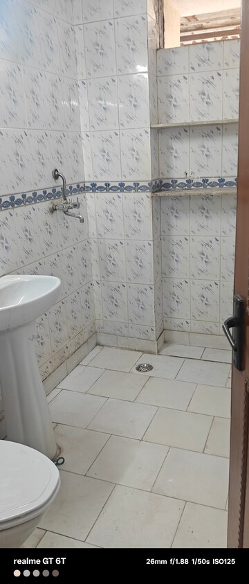 Bathroom in 2 BHK Builder Floor at Malviya Nagar – for Rent