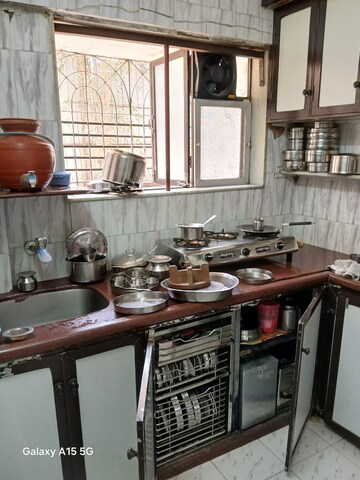 Kitchen in 1 BHK Apartment at Malad East – for Rent