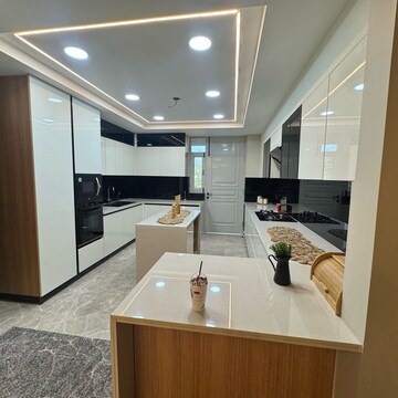 Kitchen in 4 BHK Builder Floor at Adani Samsara, Sector 60 – for Sale