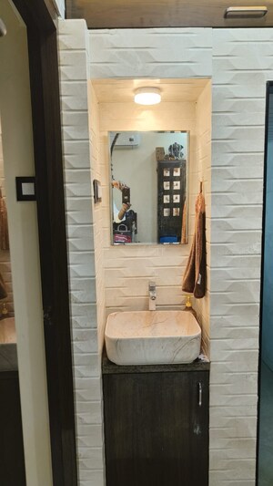 Bathroom in 2 BHK Apartment at Kanakia Samarpan, Borivali East – for Sale