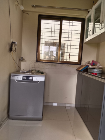 Kitchen in 2 BHK Apartment at The Construction Aryabhatta, Walvekar Nagar – for Rent