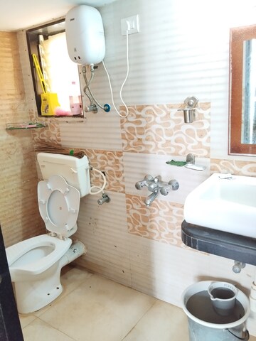 Bathroom in 2 BHK Apartment at Agarwal Lifestyle, Virar West – for Rent