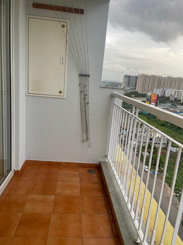 Balcony in 2 BHK Apartment at Bren Champions Square, Sarjapur Road – for Rent