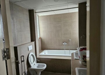 Bathroom in 4 BHK Apartment at Conscient Heritage Max, Sector 102 – for Rent