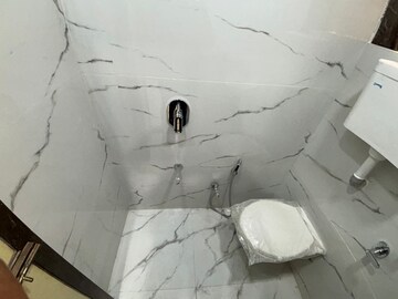 Bathroom in 2 BHK Apartment at Malad East – for Rent