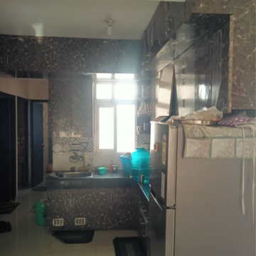 Kitchen in 2 BHK Apartment at GLS Arawali City, Sohna Sector 4 – for Rent