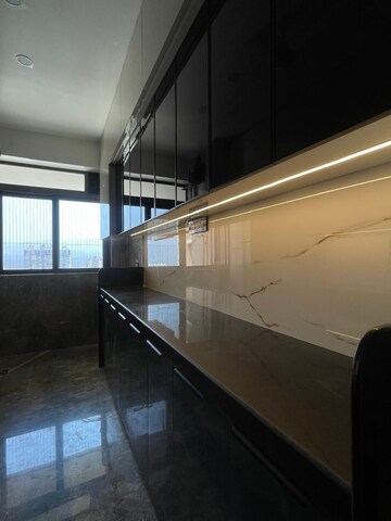 Kitchen in 3 BHK Apartment at Sheth Auris Serenity Tower 3, Malad West – for Sale