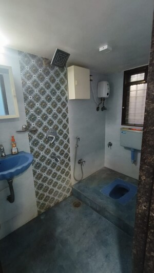 Bathroom in 1 BHK Apartment at Poonam Complex, Kandivali East – for Sale