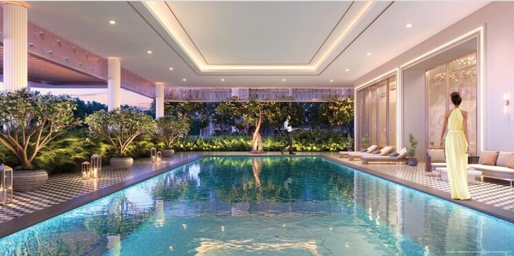 Swimming Pool, lodha-corinthia 3 Bedroom 1075 Sq.Ft. Apartment In Bhandup West Mumbai 8748924