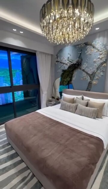Bedroom in 3 BHK Apartment at Lodha Corinthia, Bhandup West – for Sale