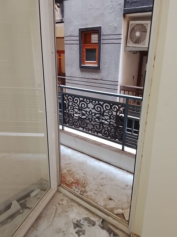 Balcony in 2.5 BHK Apartment at Saket Court Residential Complex, Pushp Vihar – for Rent
