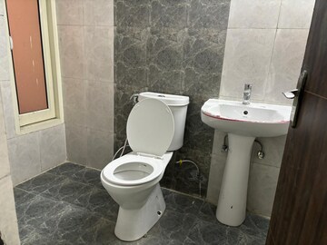 Bathroom in 2 BHK Apartment at JKG Palm Court, Sector 16c Greater Noida – for Rent