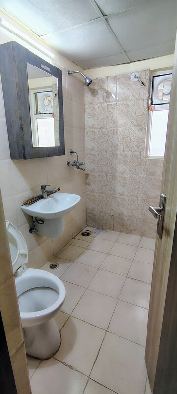 Bathroom in 2 BHK Apartment at Gaurs Siddhartham, Siddharth Vihar – for Rent