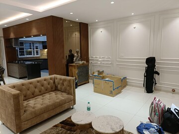 Team Area in 4 BHK Apartment at LnT Raintree Boulevard, Hebbal – for Rent