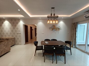 Team Area in 4 BHK Apartment at LnT Raintree Boulevard, Hebbal – for Rent
